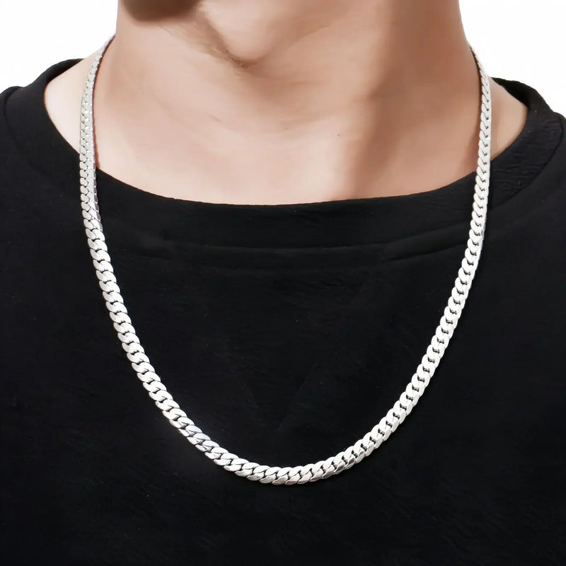 Kit Elevação Style — Cordão + Pulseira em Prata 925 para Homens de Presença